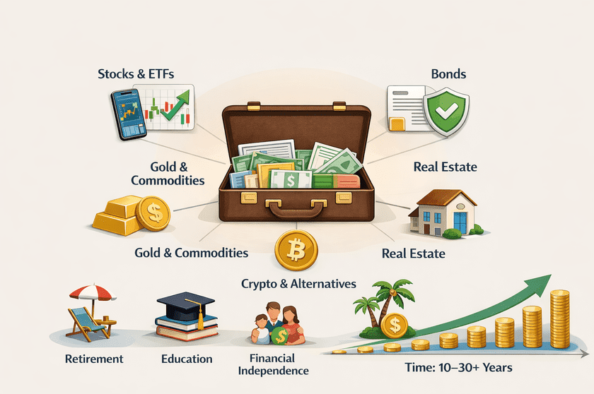 How to Build a Diversified Investment Portfolio (Long-Term Strategy ...